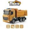 remote control engineering dump truck heavy duty construction series 02