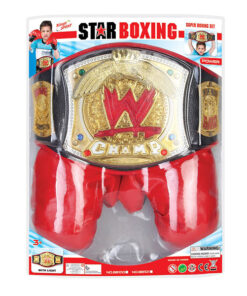 Alternative view of Star Boxing Championship Belt & Gloves Set - Ultimate Boxing Fun for Kids