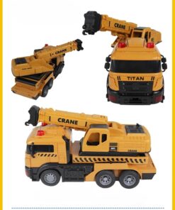 Alternative view of Transforming Crane Truck - Remote Control Robot Construction Vehicle