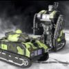 transforming tank warrior robot remote control chariot 01