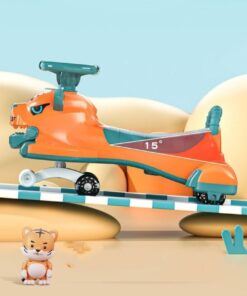 childrens tiger ride on with lights and sound 04