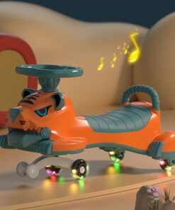 childrens tiger ride on with lights and sound 05