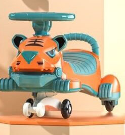 childrens tiger ride on with lights and sound 12