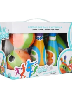 Alternative view of Colorful Indoor Bowling Set for Kids - Fun, Safe & Educational Game
