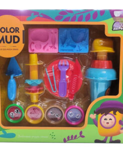 Color Mud Seafood & Dessert Creator – 2-in-1 Modeling Dough Set with 4 Colors & 10+ Molds