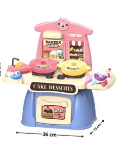 Desserts Mesa - 42 Pcs Kids Bakery & Shopping Cart Playset 8 10226000263 ROSADO 2