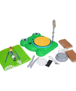 Alternative view of Creative Frog Pottery Wheel Studio – USB Powered Kids' Ceramic Set with Foot Pedal