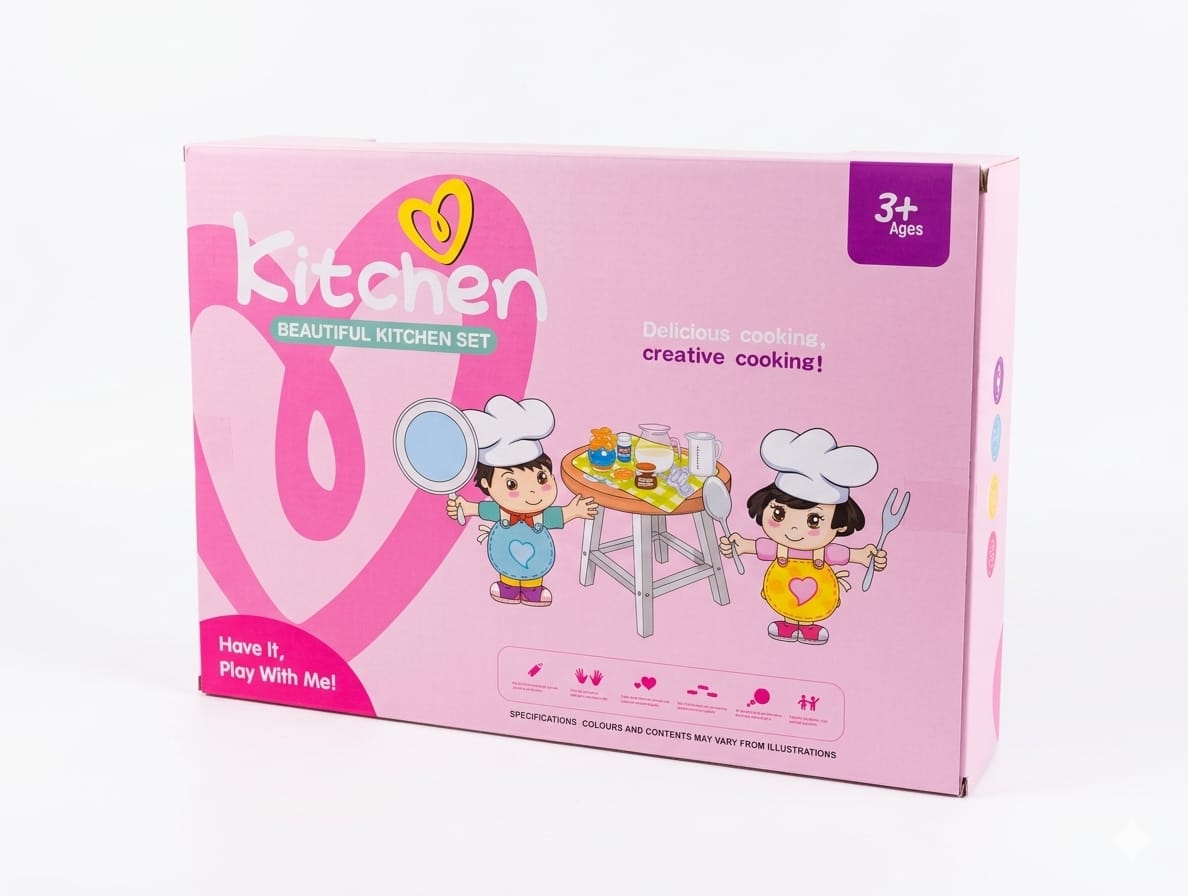 Sunmir Beautiful Kitchen Tea Set - 16 Pcs Deluxe Afternoon Tea Playset 3 Sunmir Beautiful Kitchen Tea Set - 16 Pcs Deluxe Afternoon Tea Playset - Image 3