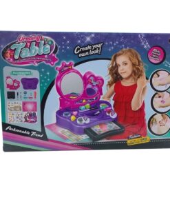 Dressing Table Beauty Set - Deluxe Makeup & Glamour Vanity for Kids 6 3 2