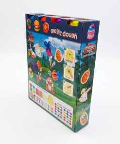 Magic Dough Happy Easter Garden – Spring Bunny & Decorative Egg Modeling Set 7 3 2