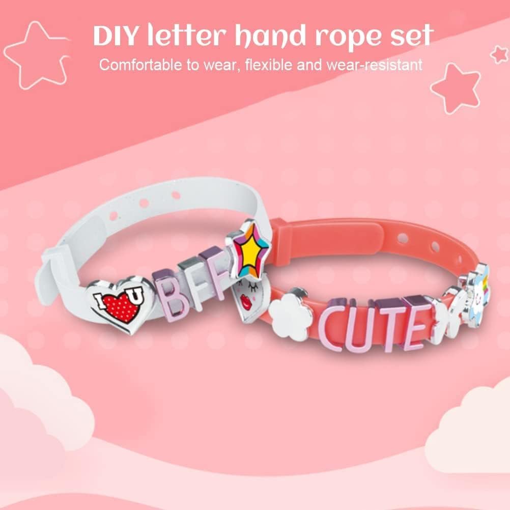 Girl's Creator 2 in 1 Jewellery Box Set - Message Bands & Charm Bracelets (Model MBK-339) 7 Girl's Creator 2 in 1 Jewellery Box Set - Message Bands & Charm Bracelets (Model MBK-339) - Image 7