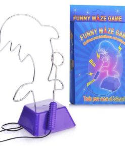 "Funny Maze Game" Electronic Dolphin Buzz Wire Toy