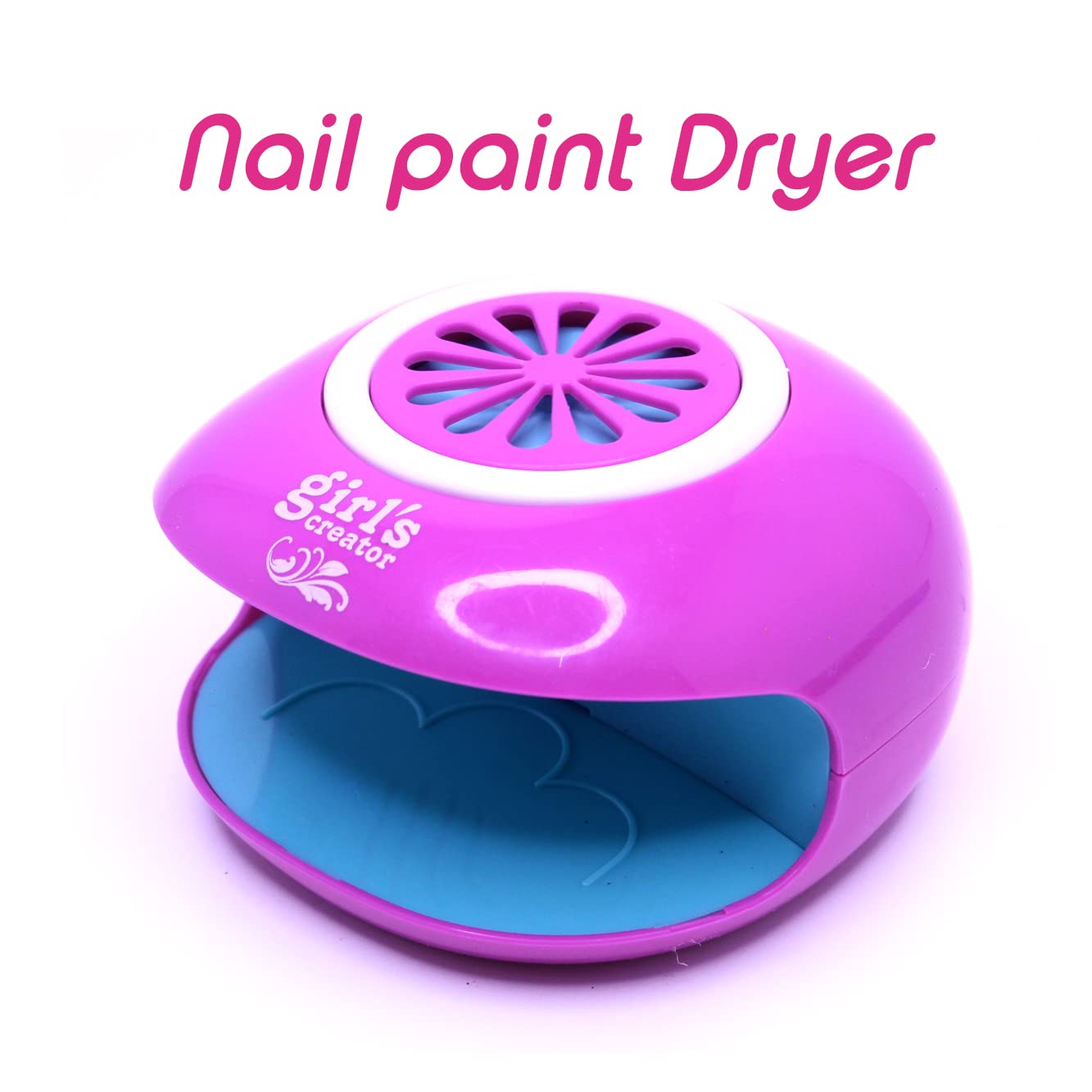 Girl’s Creator: Nail Art Studio – Deluxe Manicure Set with Electric Nail Dryer 4 Girl’s Creator: Nail Art Studio – Deluxe Manicure Set with Electric Nail Dryer - Image 4