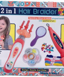 Girl's Creator 2 in 1 Hair Braider and Styling Set 14 7162Rob1mL. AC SL1500