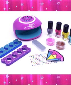Girl’s Creator: Nail Art Studio – Deluxe Manicure Set with Electric Nail Dryer 12 71I8XcrElmL. SL1333
