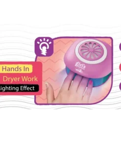 Alternative view of Girl’s Creator: Nail Art Studio – Deluxe Manicure Set with Electric Nail Dryer