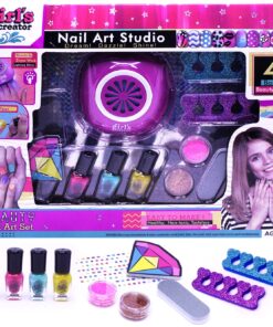 Girl’s Creator: Nail Art Studio – Deluxe Manicure Set with Electric Nail Dryer 14 81tTdLZeVcL. SL1333
