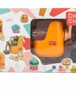 Dream Clay DIY Kitchen Creation Station - 12 Color Modeling Set with Extruders & Molds