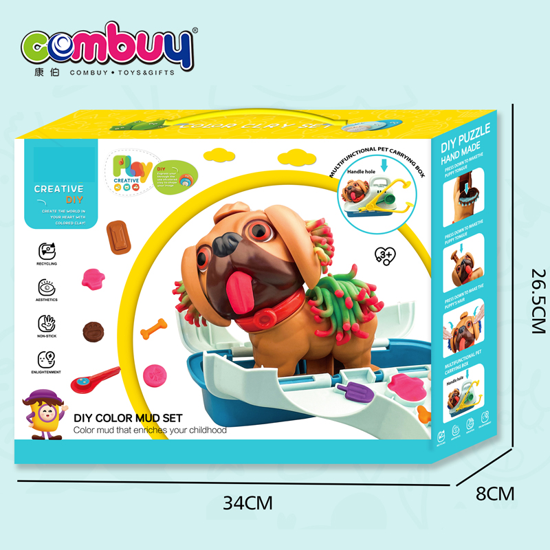 DIY Color Mud Puppy Grooming Set – Grow & Style Sensory Play Kit with Carrying Case 5 DIY Color Mud Puppy Grooming Set – Grow & Style Sensory Play Kit with Carrying Case - Image 5