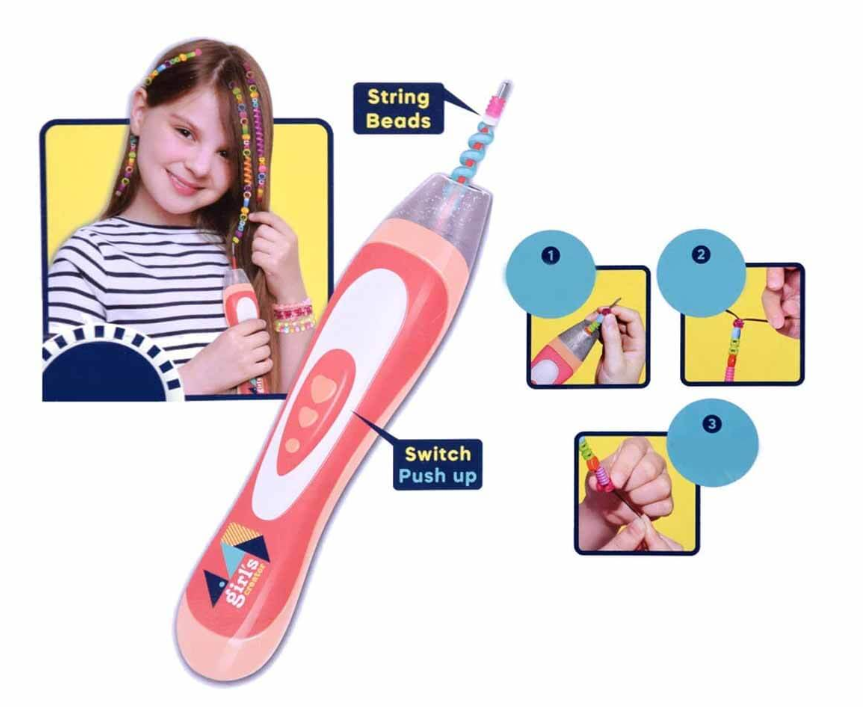 Girl's Creator Hair Beader & Jewelry Box Set 5 Girl's Creator Hair Beader & Jewelry Box Set - Image 5