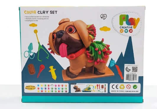 DIY Color Mud Puppy Grooming Set – Grow & Style Sensory Play Kit with Carrying Case 1 DIY Color Mud Puppy Grooming Set – Grow & Style Sensory Play Kit with Carrying Case