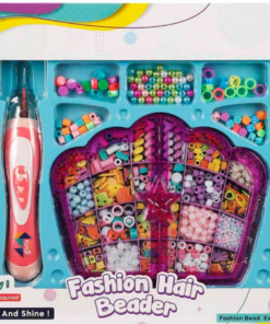 Girl's Creator Hair Beader & Jewelry Box Set 11 New Bitmap image 7