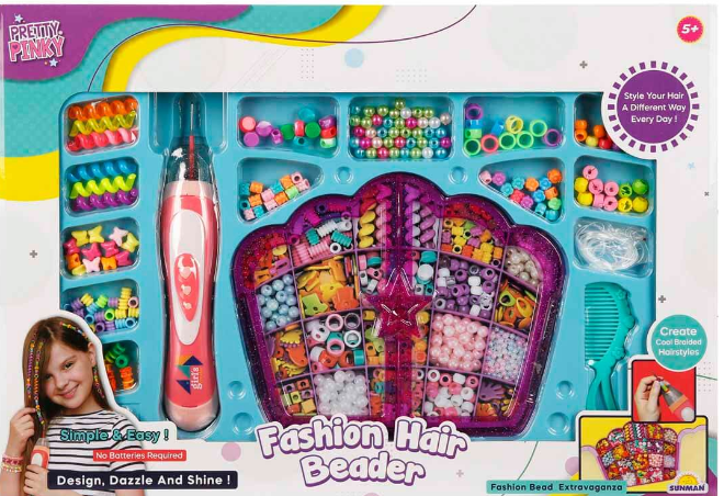 Girl's Creator Hair Beader & Jewelry Box Set 6 Girl's Creator Hair Beader & Jewelry Box Set - Image 6