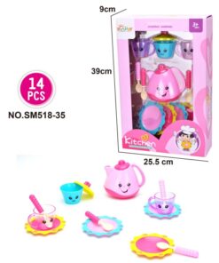 Alternative view of Sunmir Beautiful Kitchen Tea Set - Smiling Face 13 Pcs Afternoon Tea Kit