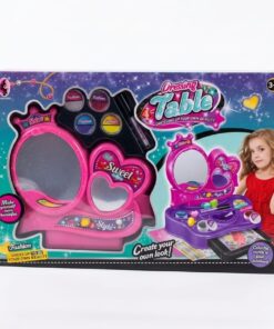 al3aby 108 Dressing Table Beauty Set - Deluxe Makeup & Glamour Vanity for Kids