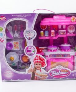 al3aby 69 Little Chef Fashion Kitchen: Deluxe 25+ Piece Cooking & Cosplay Playset