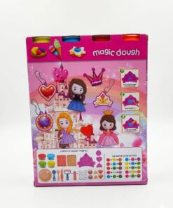 Alternative view of Magic Dough Princess Castle Set – DIY Royal Jewelry & Doll Modeling Kit