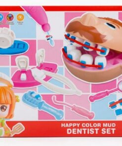 al3aby 98 Happy Color Mud Dentist Set – Interactive Dental Care & Braces Modeling Kit