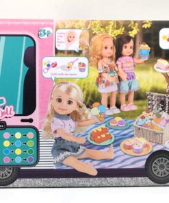 Alternative view of DIY Dough & Doll M-Store: Interactive Sweet Treats Picnic Van Playset