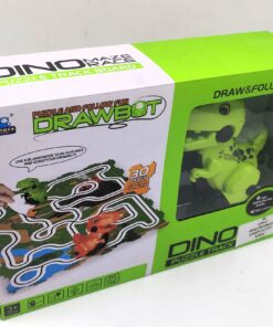 Alternative view of Drawbot Dino Maze Race: Interactive Puzzle Track & Line-Following Robot