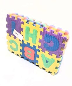 Educational EVA Foam Alphabet & Number Puzzle Floor Mats (Multi-Piece Set)