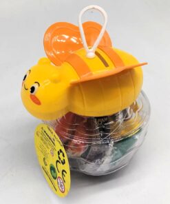 Play Dough Bee-themed Puzzle Handmade Set (Portable Animal Jar)