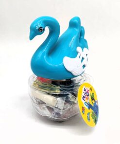 Play Dough Swan Series Puzzle Handmade Set (Portable Swan-Top Jar)