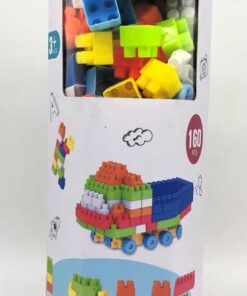 Play & Learn 160-Piece Mega Building Blocks Tower Set