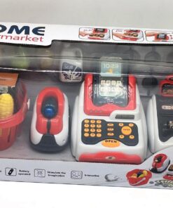 Kids Home Supermarket Electronic Cash Register Playset (24 Pcs)