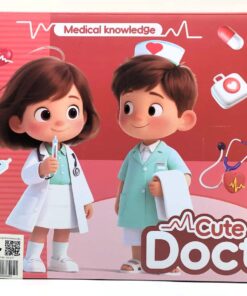 Alternative view of Cute Little Doctor Simulation Playset with Light-Up Scanner & Bunny Patient