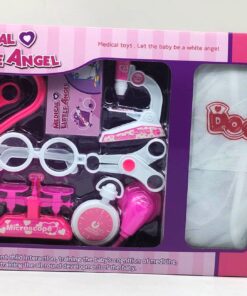 Medical Little Angel: Doctor & Nurse Pretend Play Set with White Coat