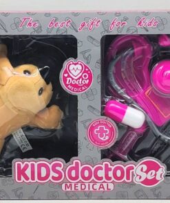 Kids Medical Doctor Playset with Plush Puppy Patient