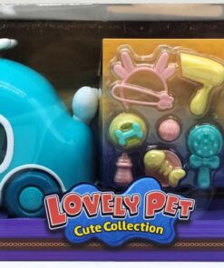 Lovely Pet Cute Collection: Electric Plush Puppy & Mobile Pet Grooming Van Set
