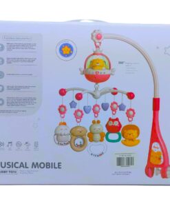 Alternative view of Bibi-Inn Bluetooth Musical Crib Mobile: Star Projection & Remote Control Nursery Set