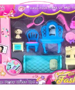 Make-Up Fashion Beauty Boutique & Dollhouse Furniture Set