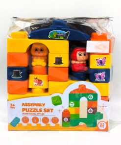 22-Piece Insect World DIY Puzzle Block Set