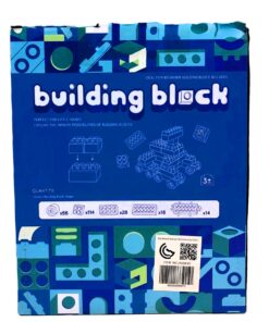 Alternative view of Cheng You Toys 230-Piece Beginner Building Blocks Set with Wheels