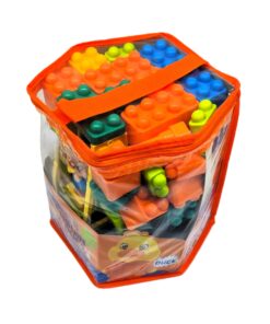 Alternative view of Penguin & Duck 47-Piece Large Particle Building Block Set