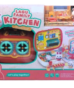 Similan Lagu Family Kitchen Portable Mini Playset (51 Pieces)