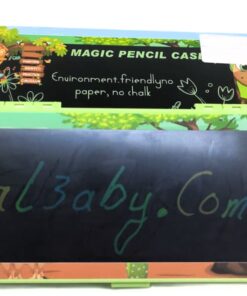 Magic Pencil Case with Built-In LCD Writing Tablet (Giraffe Design)